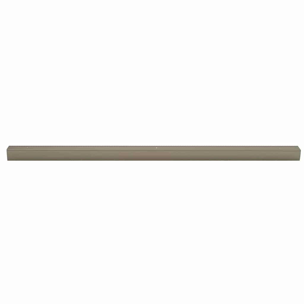 Profili za rubove stepenica 10 pcs Šampanjca 67 x 3 x 2 cm