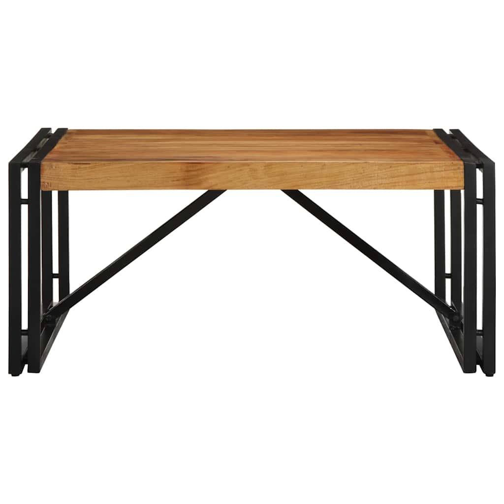 Stolić za kavu 80x80x35 cm od masivnog bagremovog drva