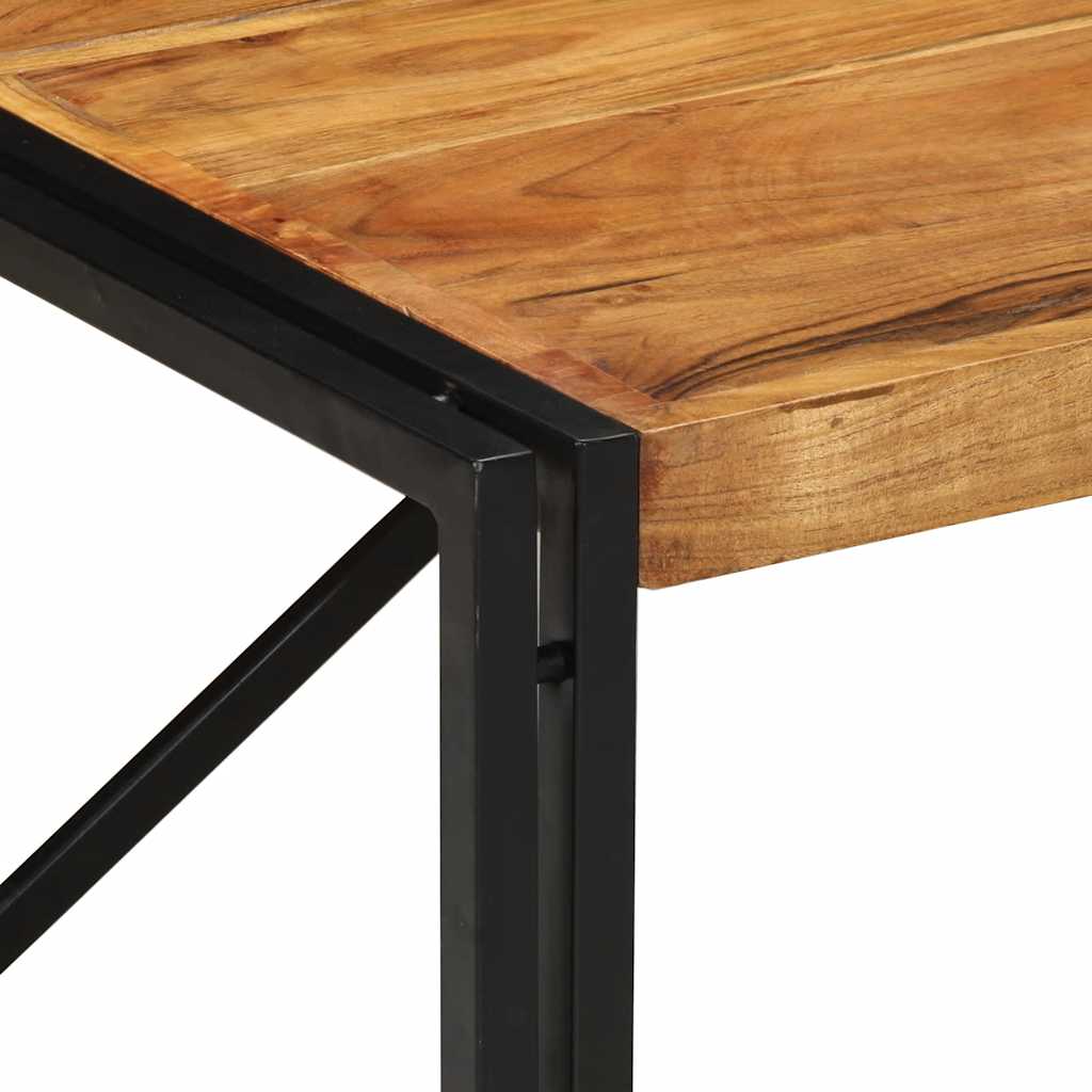 Stolić za kavu 80x80x35 cm od masivnog bagremovog drva