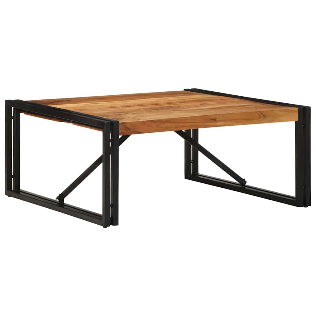 Stolić za kavu 80x80x35 cm od masivnog bagremovog drva