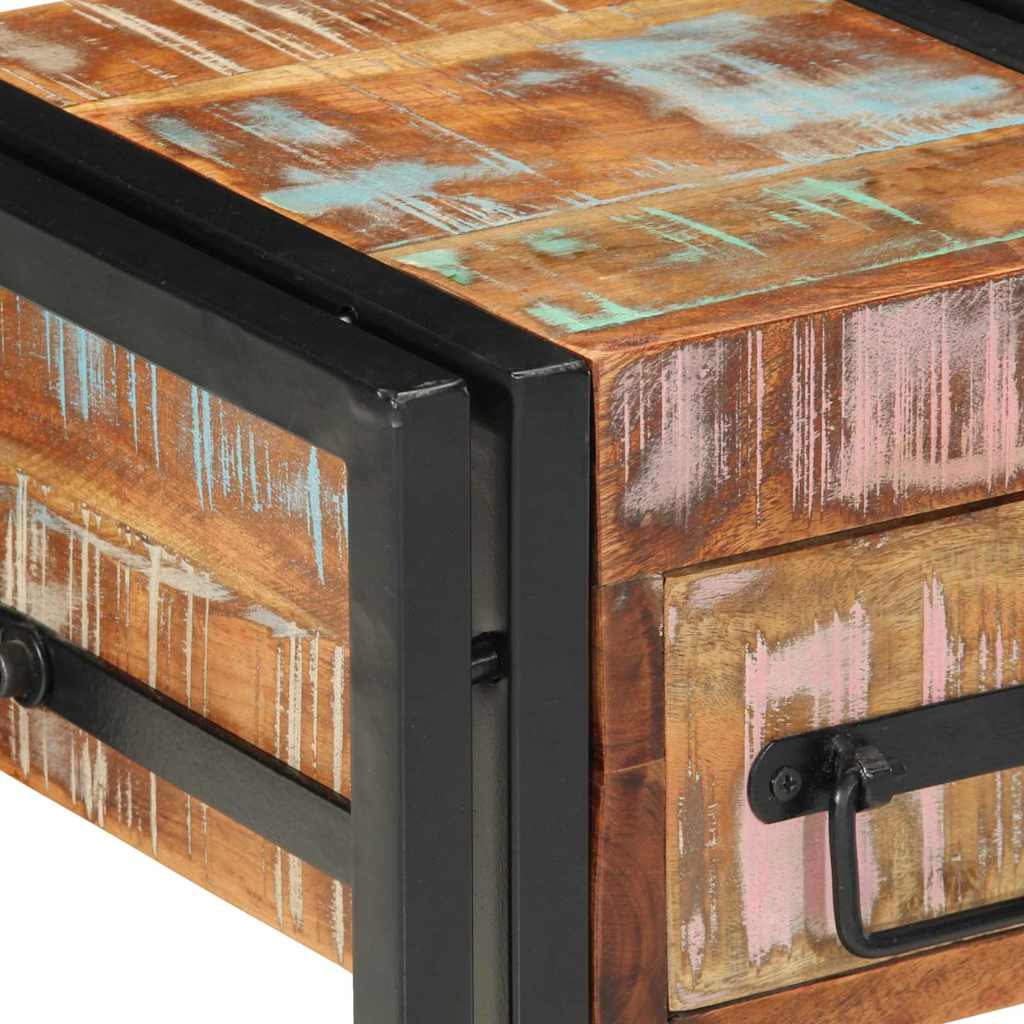 Noćni ormar 2 pcs 30 x 30 x 40 cm Čvrsto drvo iz reciklaže