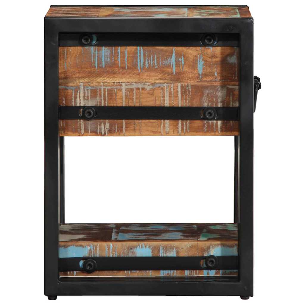 Noćni ormar 2 pcs 30 x 30 x 40 cm Čvrsto drvo iz reciklaže