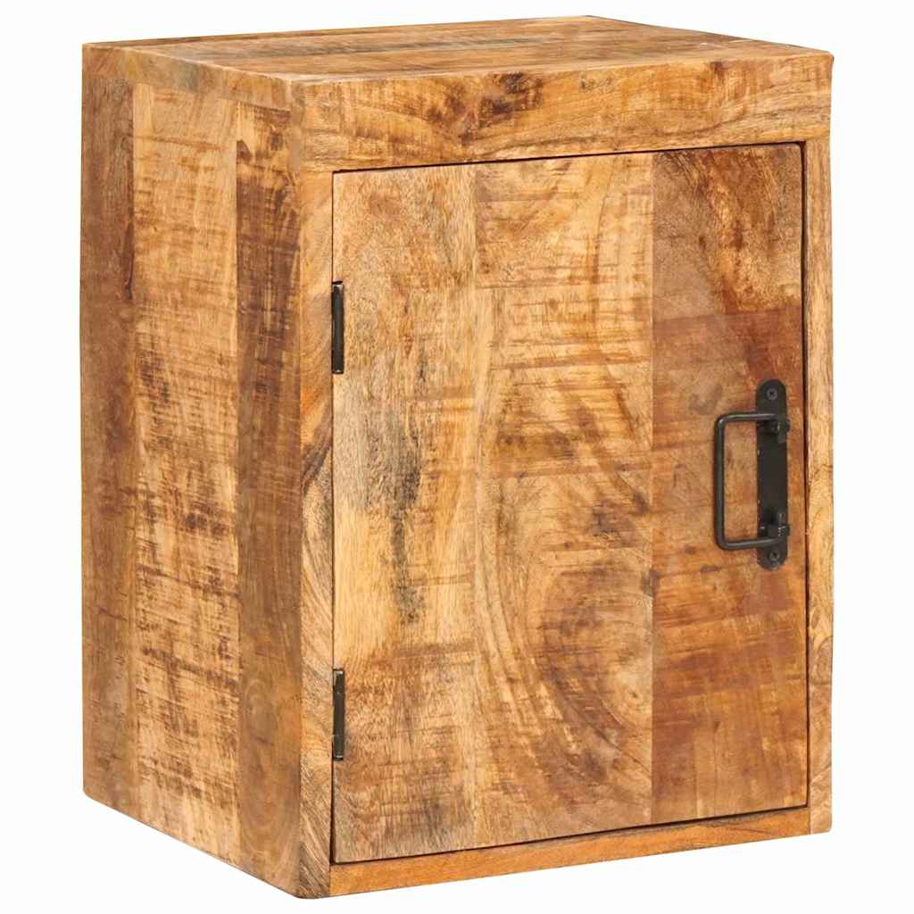 Noćni ormarić 2 pcs Smeđa 35 x 33 x 48 cm Čvrsto drvo manga