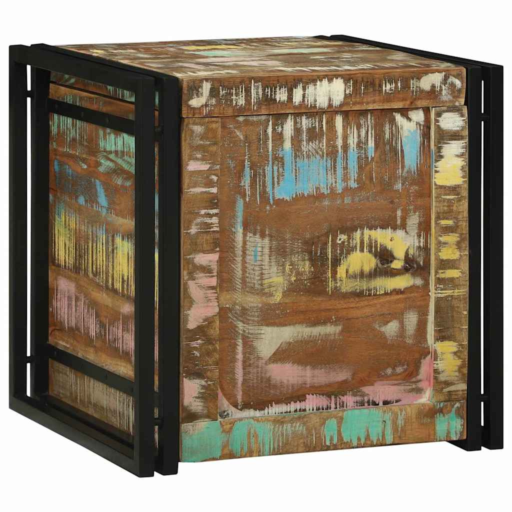 Kutija za spremanje 50 x 50 x 50 cm Čvrsto drvo iz reciklaže