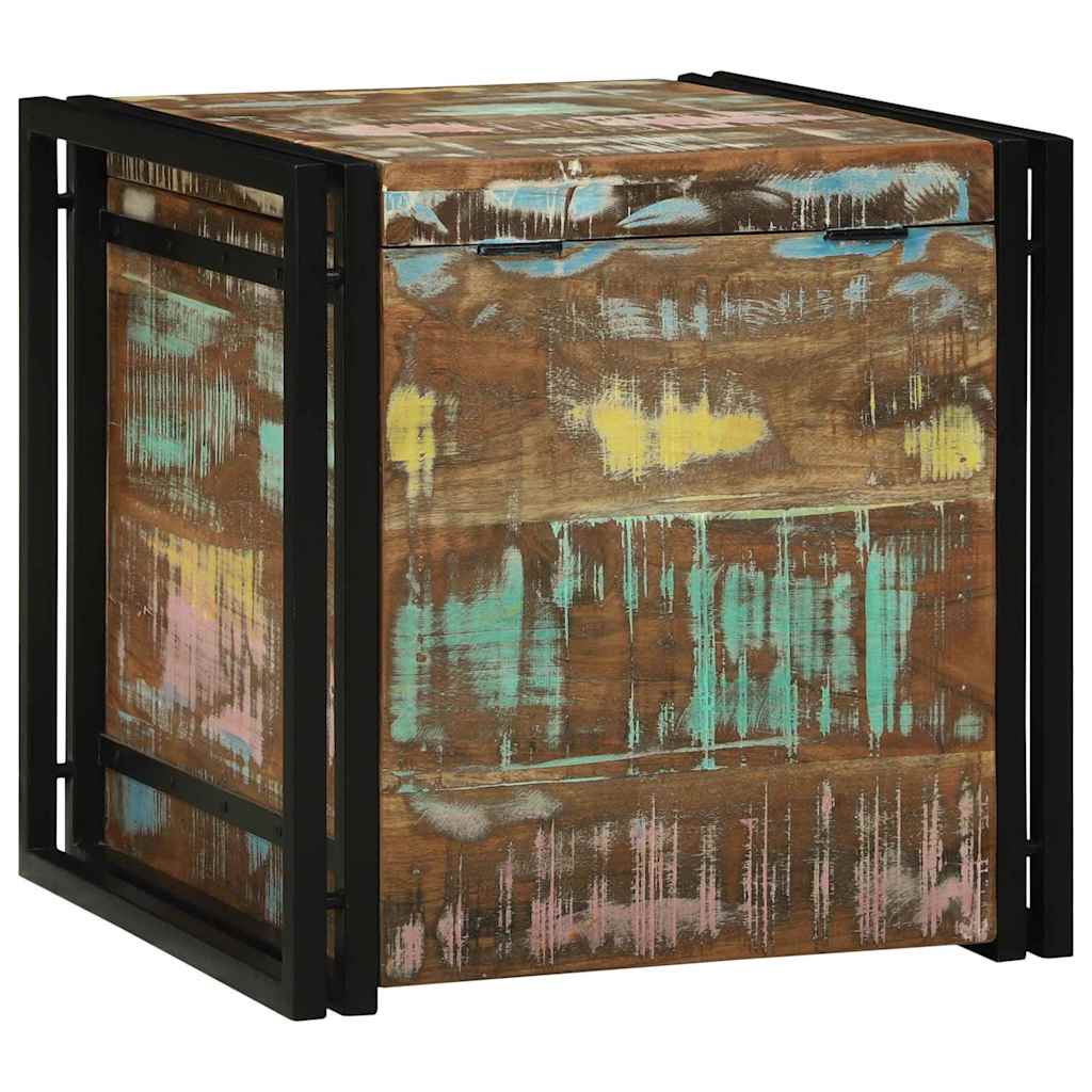 Kutija za spremanje 50 x 50 x 50 cm Čvrsto drvo iz reciklaže