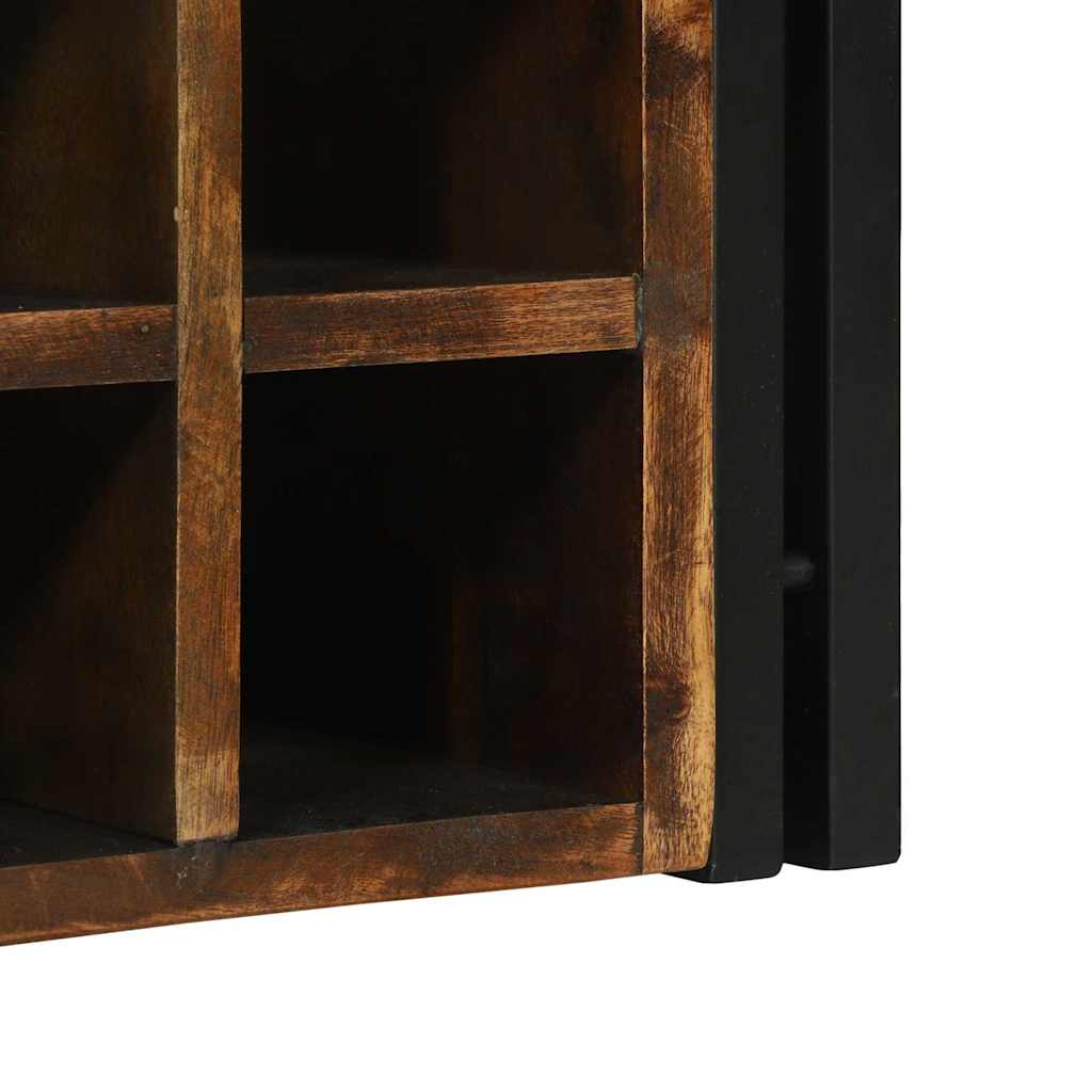 Stalak za vino 2 pcs 46 x 35 x 27,5 cm Čvrsto drvo iz reciklaže