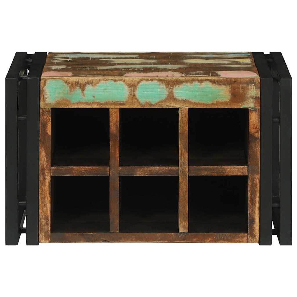Stalak za vino 2 pcs 46 x 35 x 27,5 cm Čvrsto drvo iz reciklaže