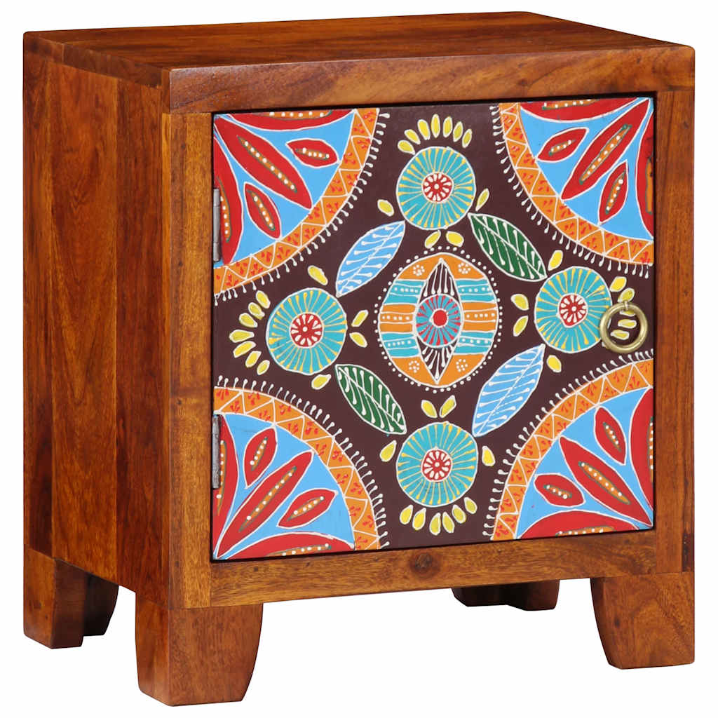Noćni ormarić 2 kom 40x30x45 cm Puno drvo bagrem