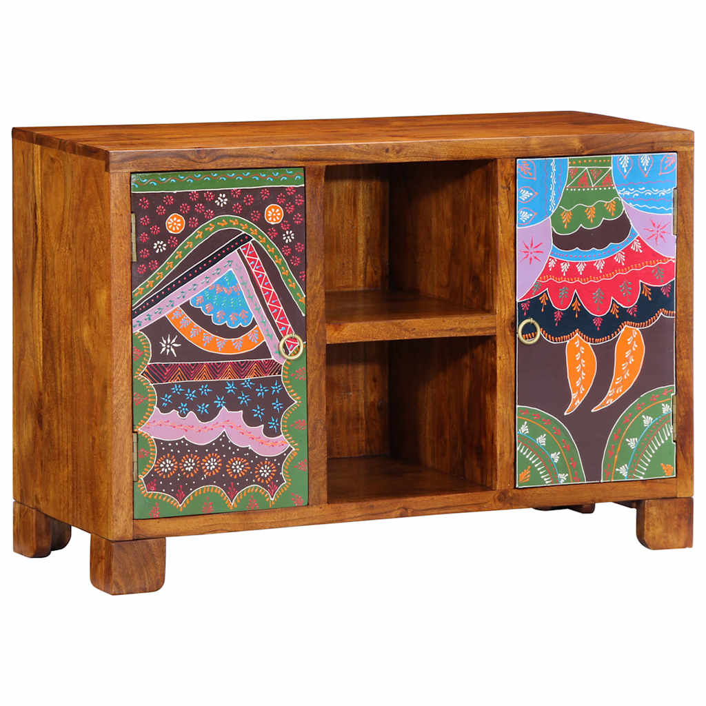 Komoda Višebojna 90x35x60 puno drvo bagrem