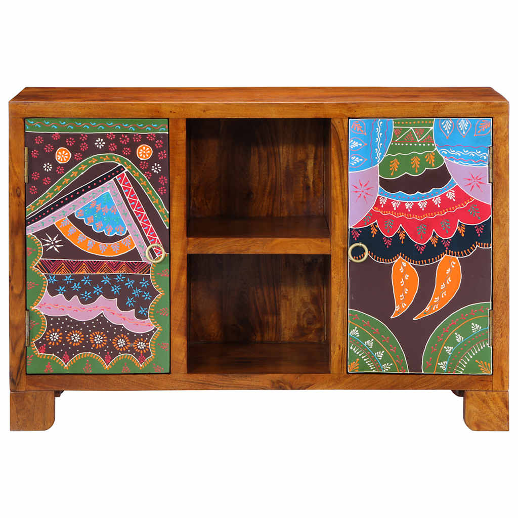Komoda Višebojna 90x35x60 puno drvo bagrem