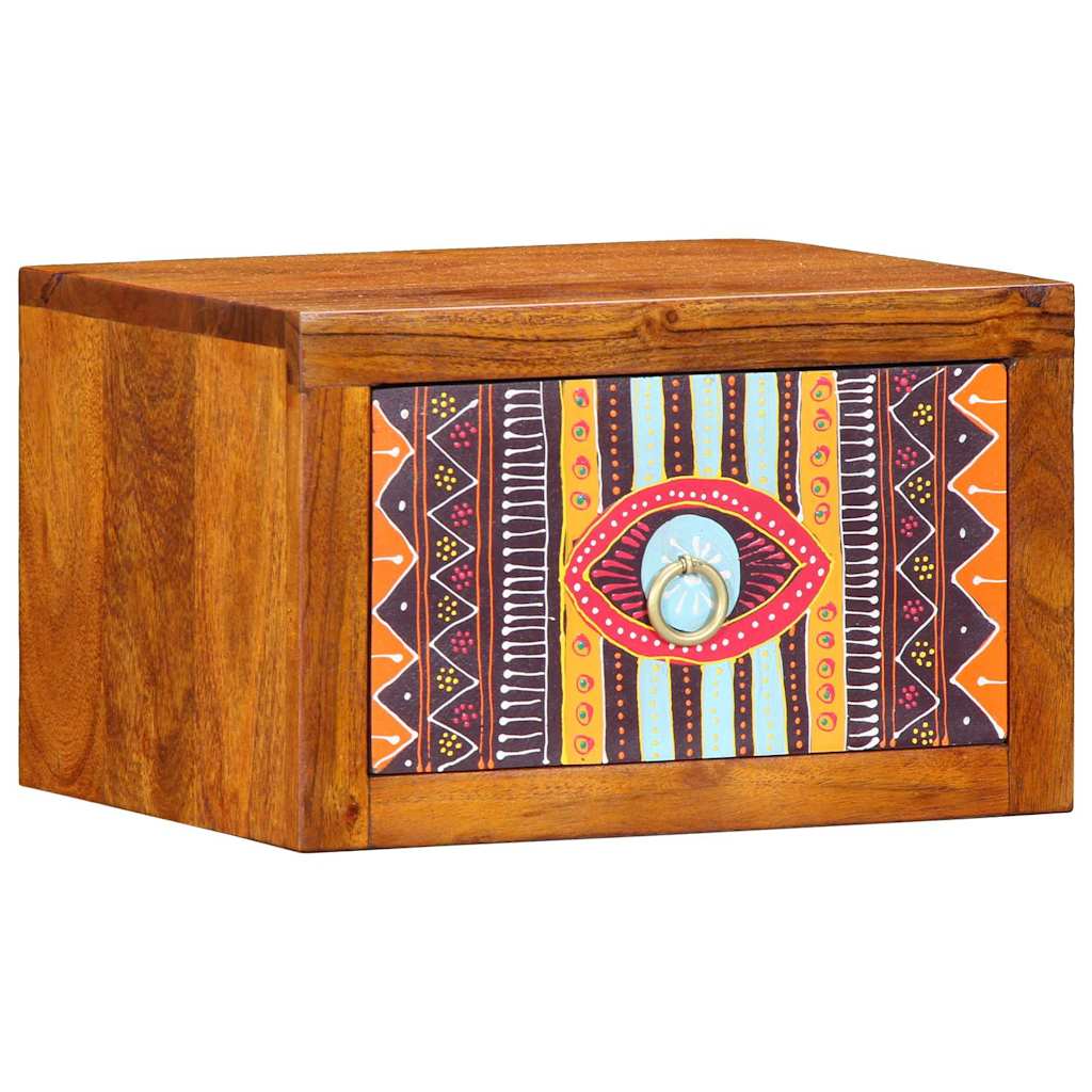 Noćni ormar s ladicama 2 pcs Smeđa 35 x 30 x 22 cm