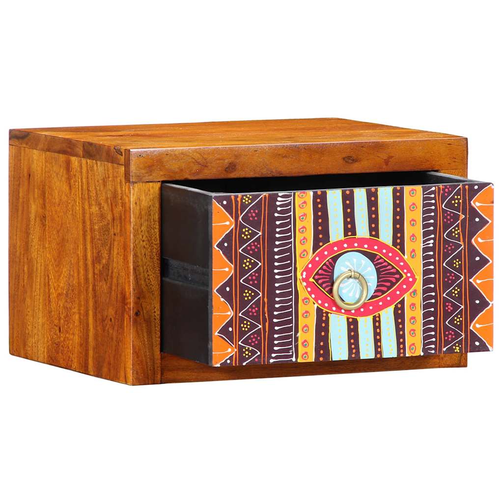 Noćni ormar s ladicama 2 pcs Smeđa 35 x 30 x 22 cm