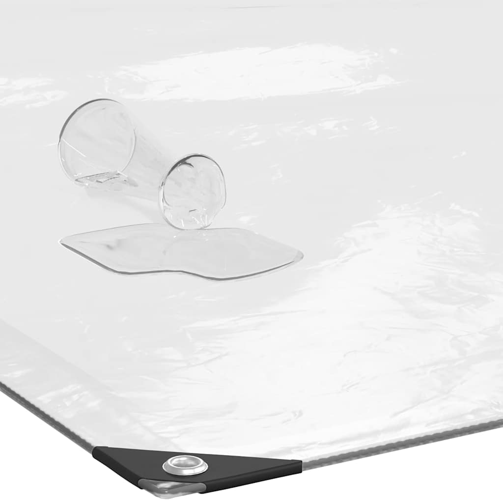 Prozirna cerada s ušicama 5x6 m polietilen
