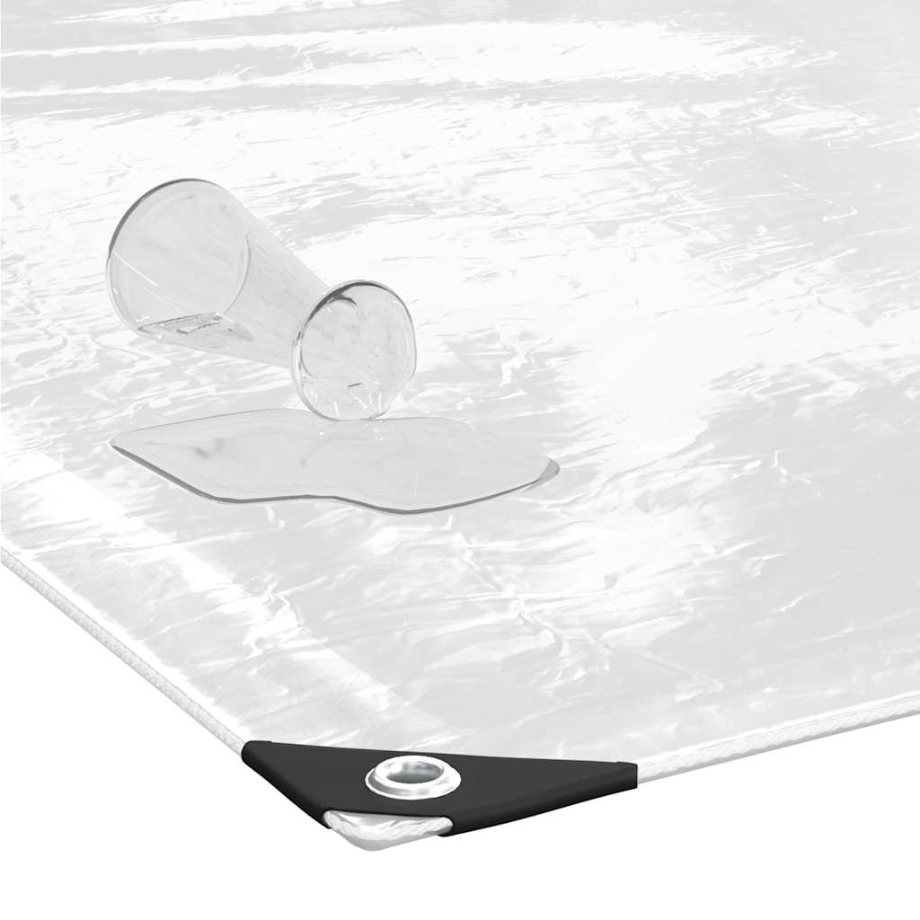 Prozirna cerada s ušicama 4x4 m PVC
