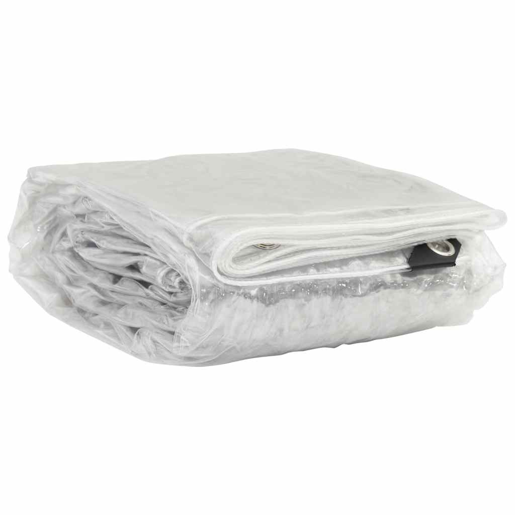 Prozirna cerada s ušicama 5x10 m PVC
