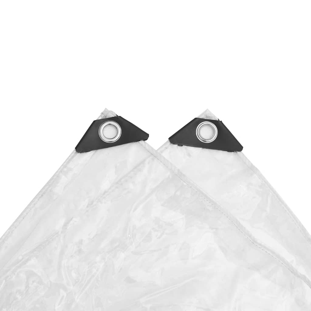 Prozirna cerada s ušicama 5x12 m PVC