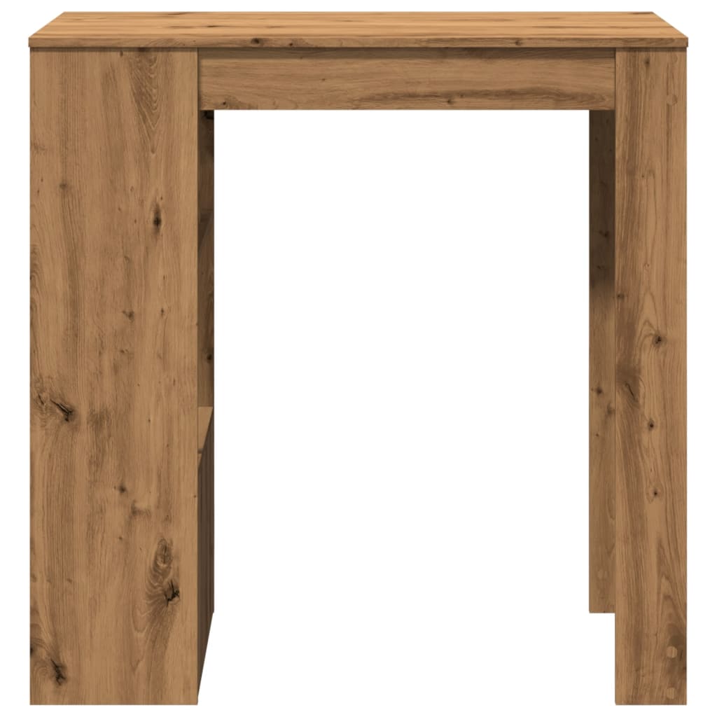 Barski stol s stalcima boja hrasta 102x50x103,5 cm drveni