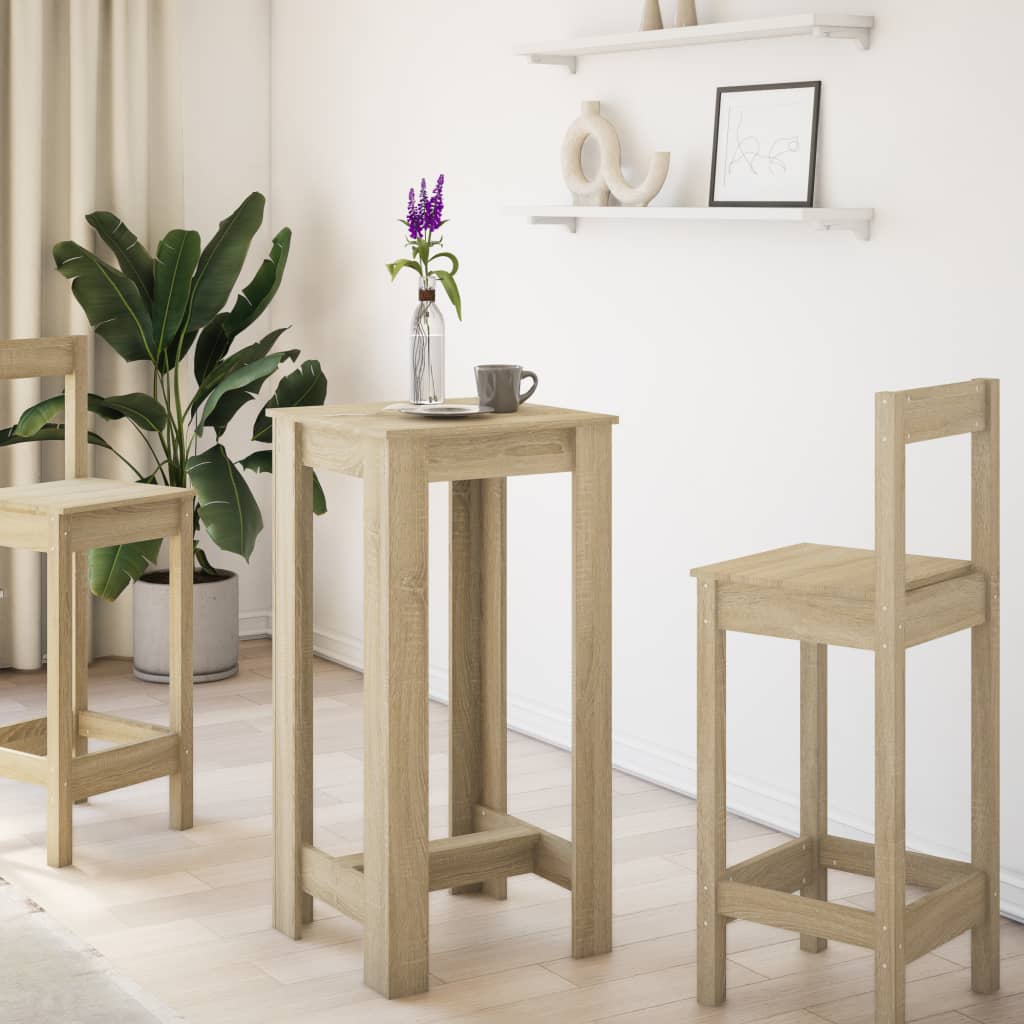 Barski stol boja hrasta sonome 51x50x103,5 cm konstruirano drvo