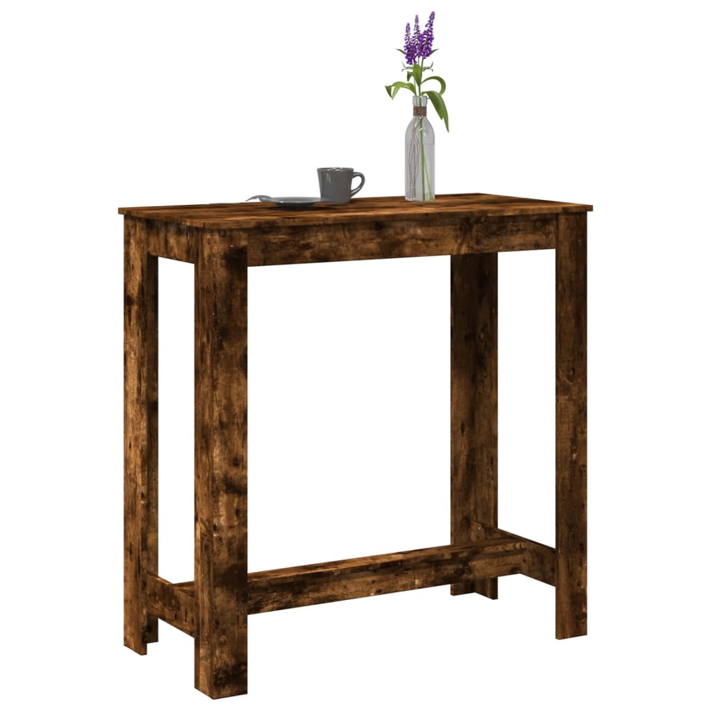 Barski stol boja hrasta 102 x 50 x 103,5 cm konstruirano drvo