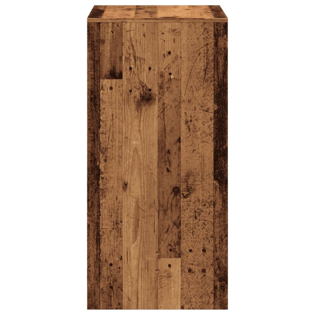 Barski stol boja staro drvo 51x50x103,5cm od konstruiranog drva