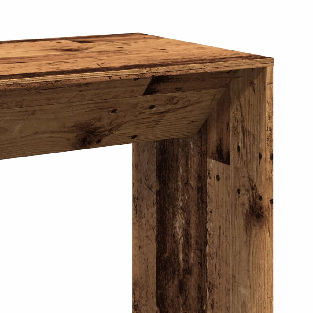 Barski stol boja starog drva 102x50x103,5 cm konstruirano drvo