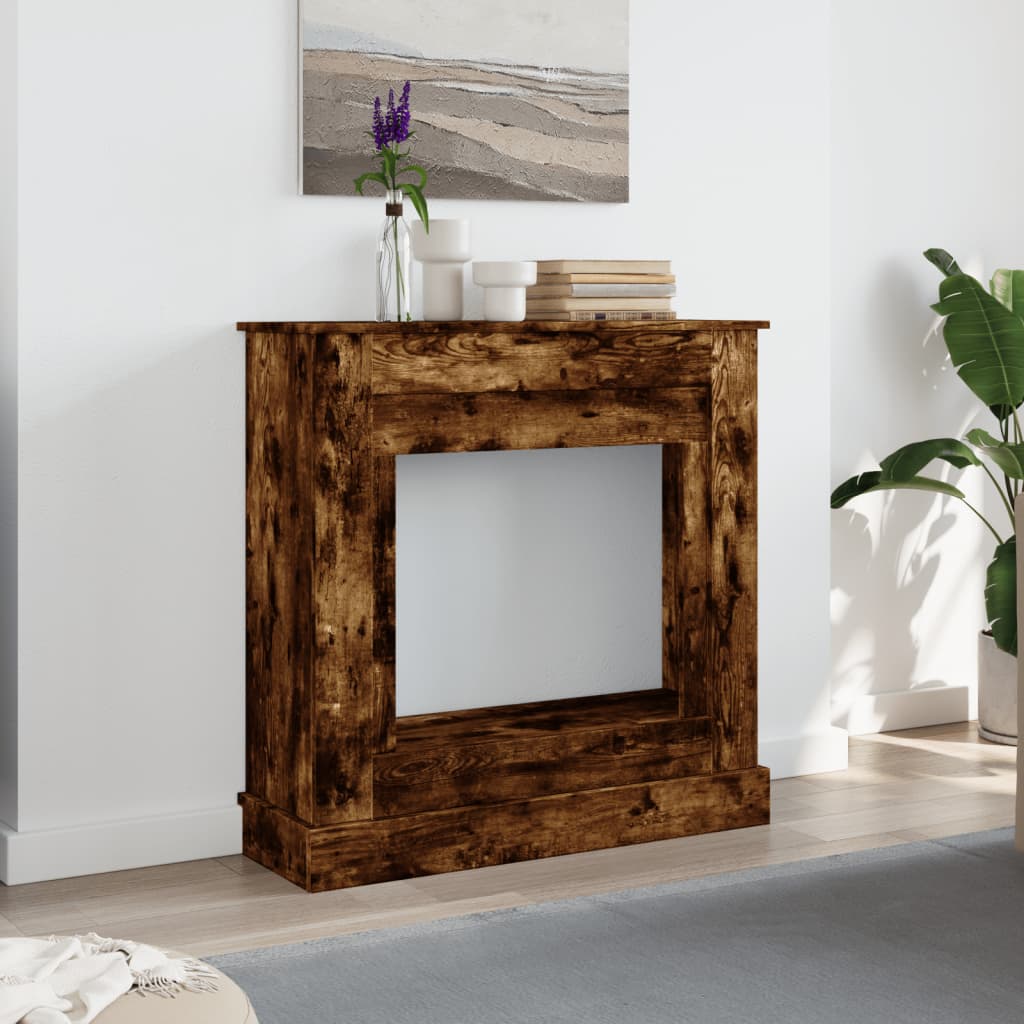 Okvir za kamin boja hrasta 90x30x90 cm od konstruiranog drva