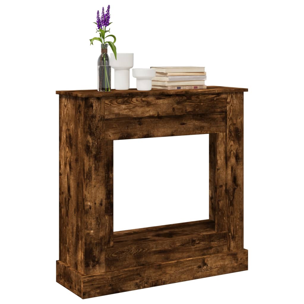 Okvir za kamin boja hrasta 90x30x90 cm od konstruiranog drva