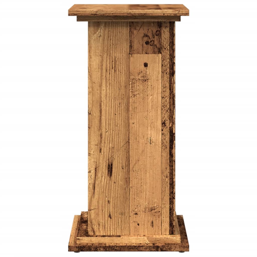 Stalak za izložbu s spremištem boja drva 31x30x60 cm drveni