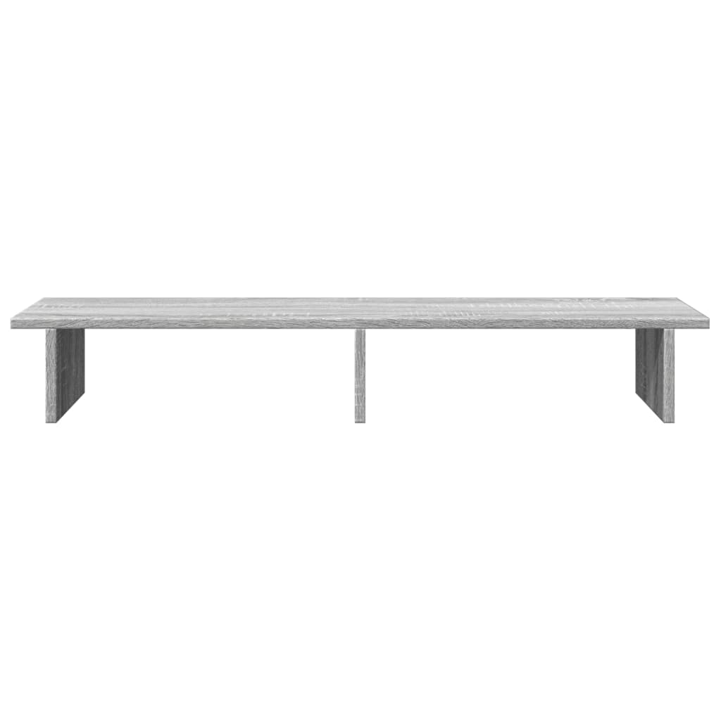Stalak za monitor boja hrasta 100x27x15 cm konstruirano drvo