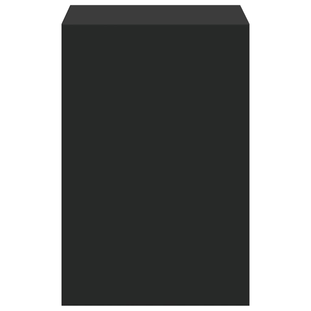 Stalak za monitor sa stolnim organizatorom crni drveni
