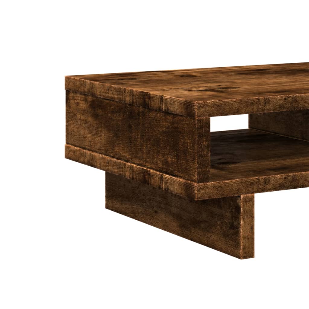 Stalak za monitor boja dimljenog hrasta 50x27x15 cm drveni