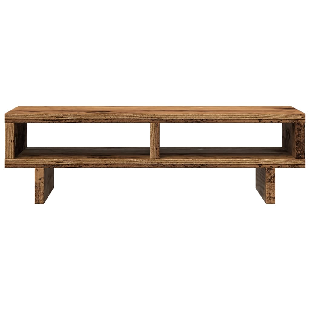 Stalak za monitor boja drva 50x27x15 cm konstruirano drvo