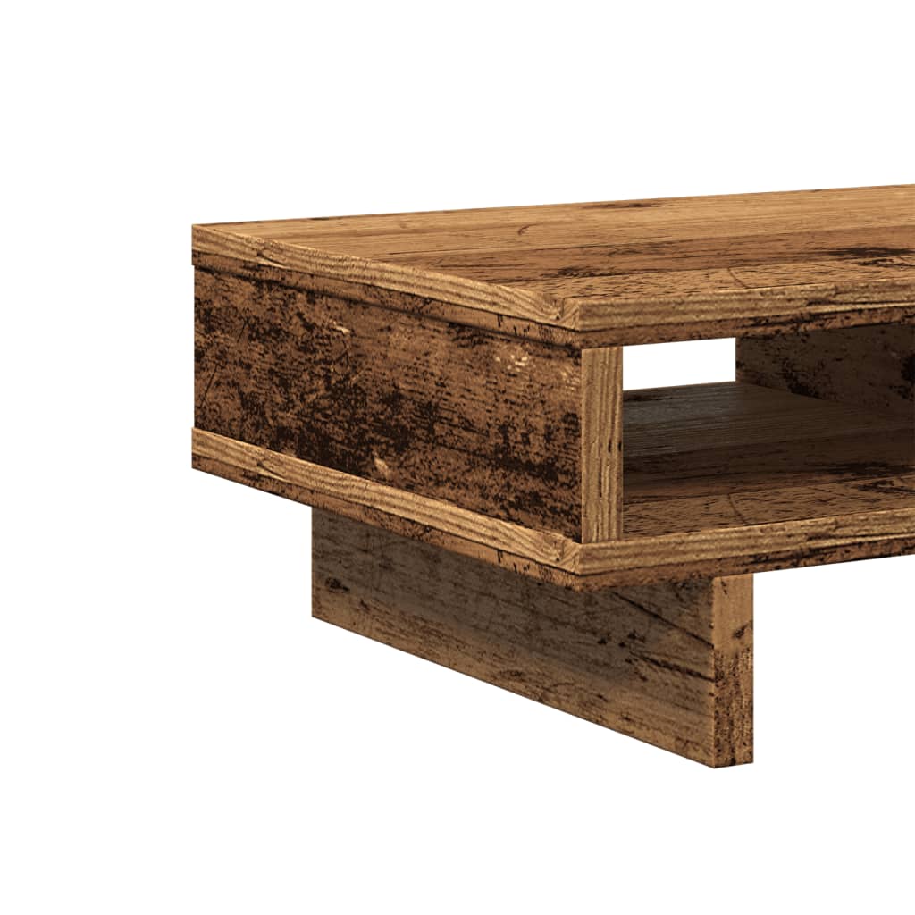 Stalak za monitor boja drva 50x27x15 cm konstruirano drvo