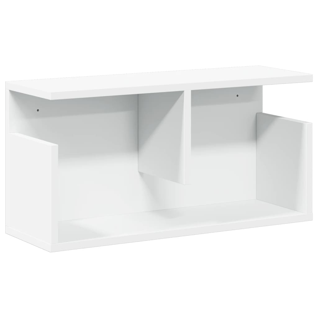 Zidni ormarić 60 x 20 x 30 cm bijeli od konstruiranog drva