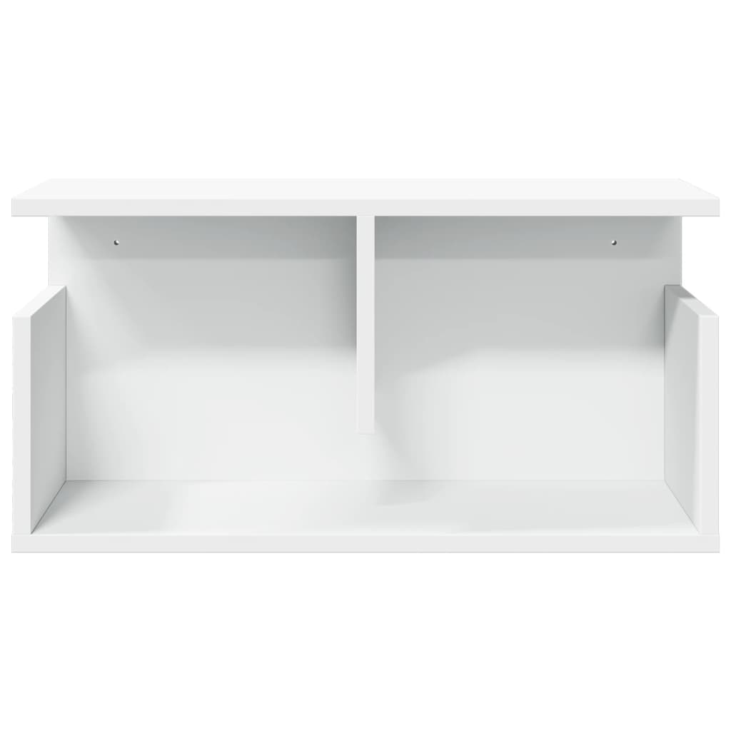 Zidni ormarić 60 x 20 x 30 cm bijeli od konstruiranog drva