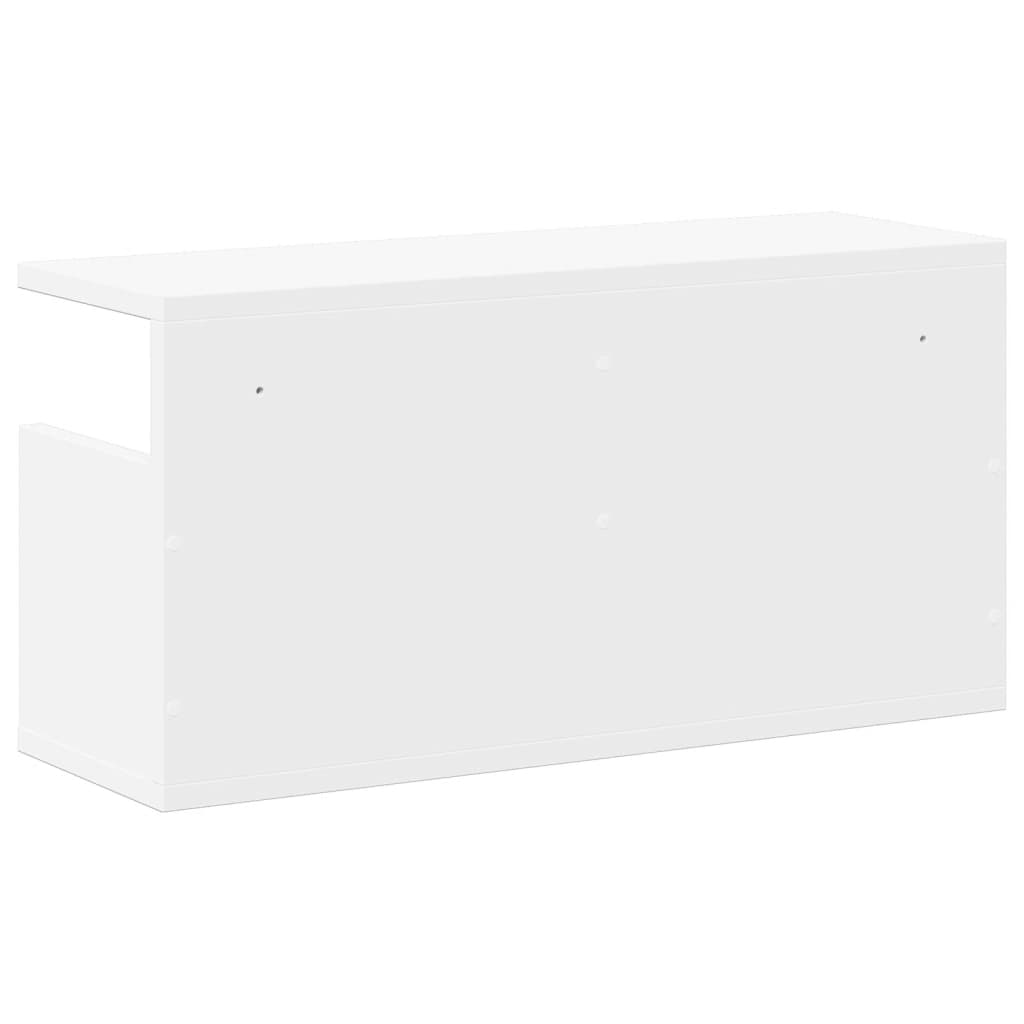 Zidni ormarić 60 x 20 x 30 cm bijeli od konstruiranog drva