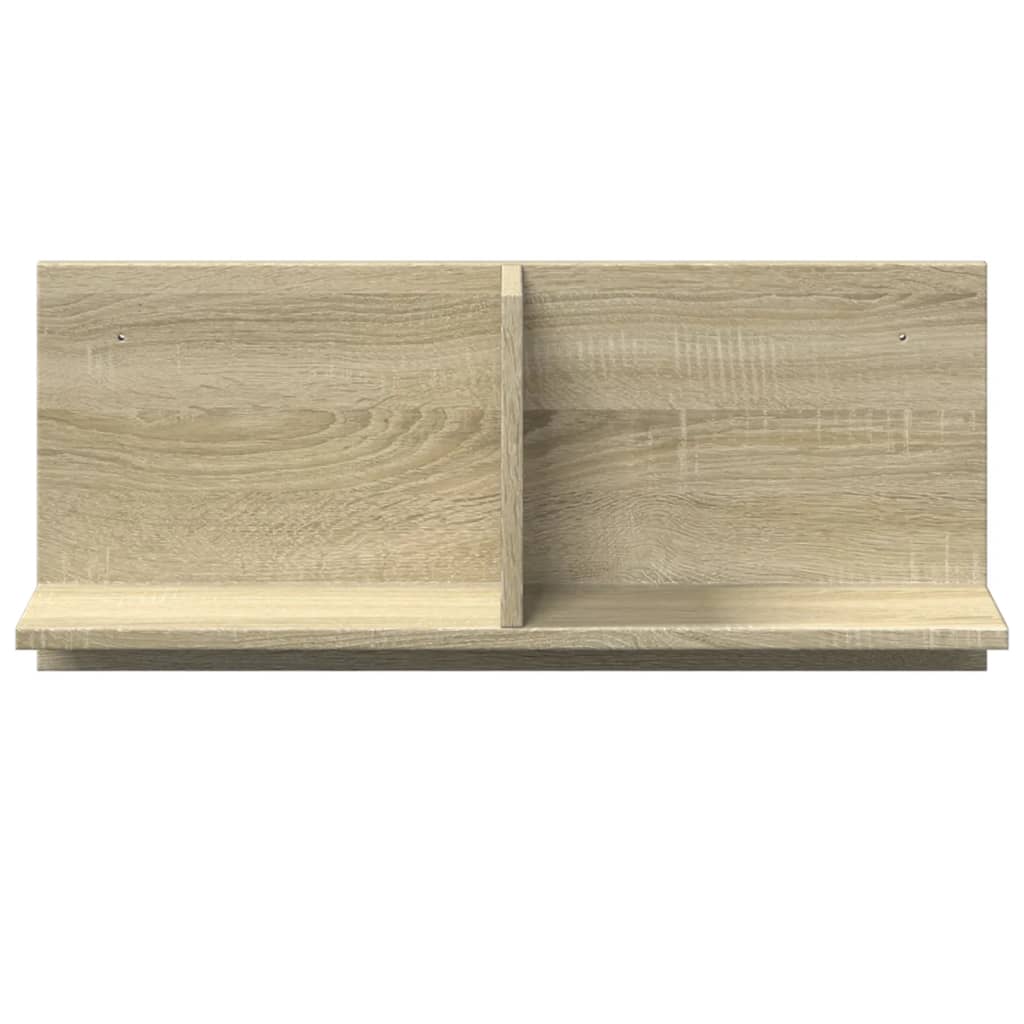 Zidni ormarić 70x16,5x30cm boja hrasta sonome konstruirano drvo