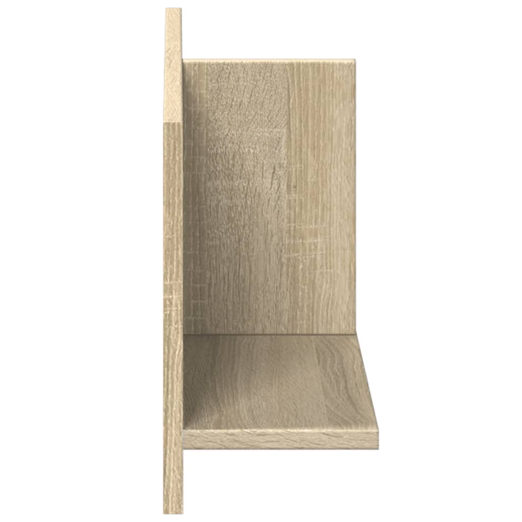 Zidni ormarić 70x16,5x30cm boja hrasta sonome konstruirano drvo