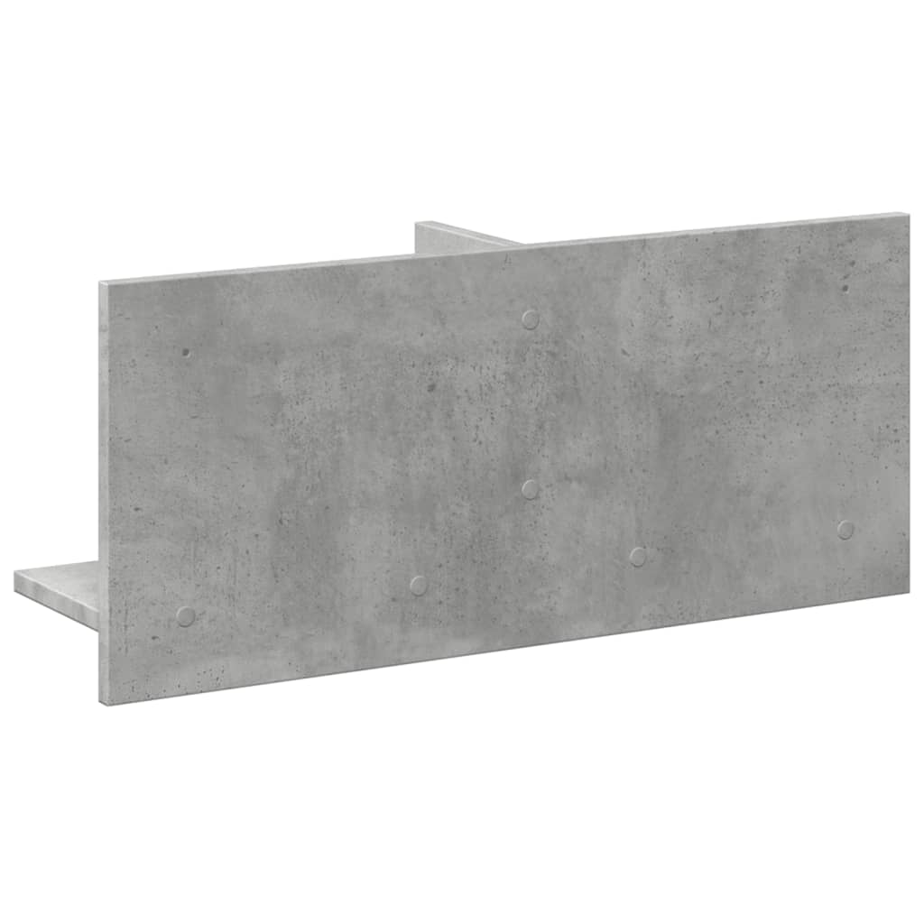 Zidni ormarić 70x16,5x30 cm siva boja hrasta konstruirano drvo