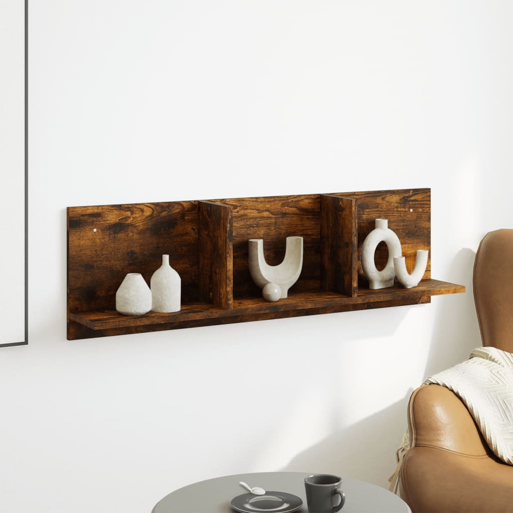 Zidni ormarić boja hrasta 100x16,5x30 cm od konstruiranog drva