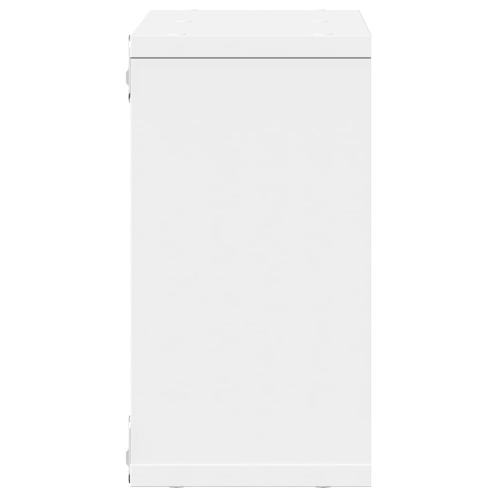 Zidni ormarić bijeli 60x16x30 cm od konstruiranog drva