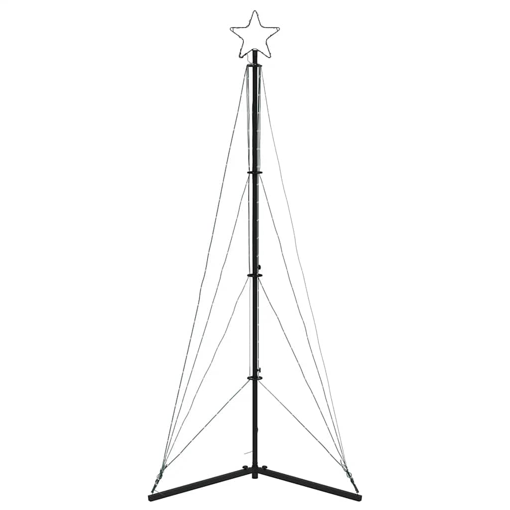LED božićno drvce 363 LED diode plavo 182 cm