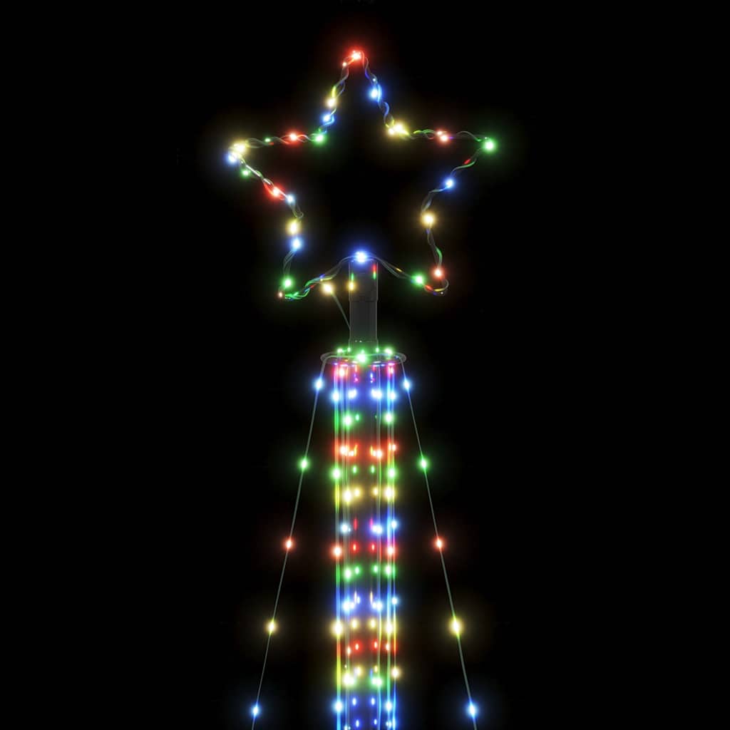 LED božićno drvce 525 LED šarenih 302 cm