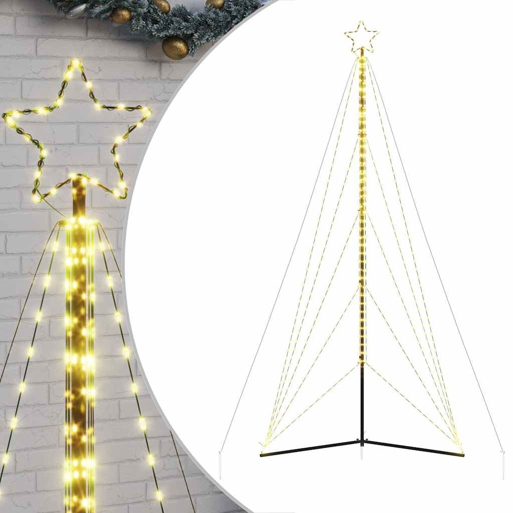 LED božićno drvce 615 LED toplo bijelo 404,5 cm