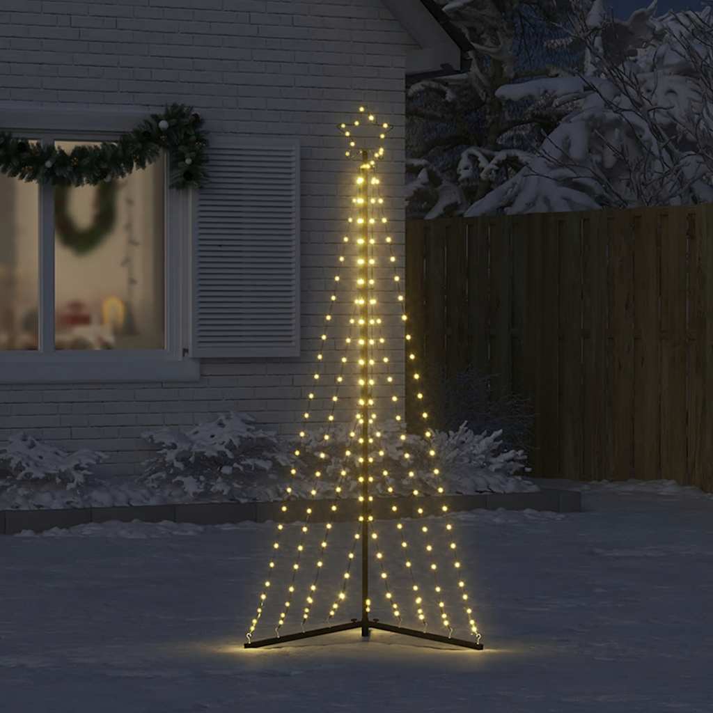 LED božićno drvce 339 LED toplo bijelo 187 cm