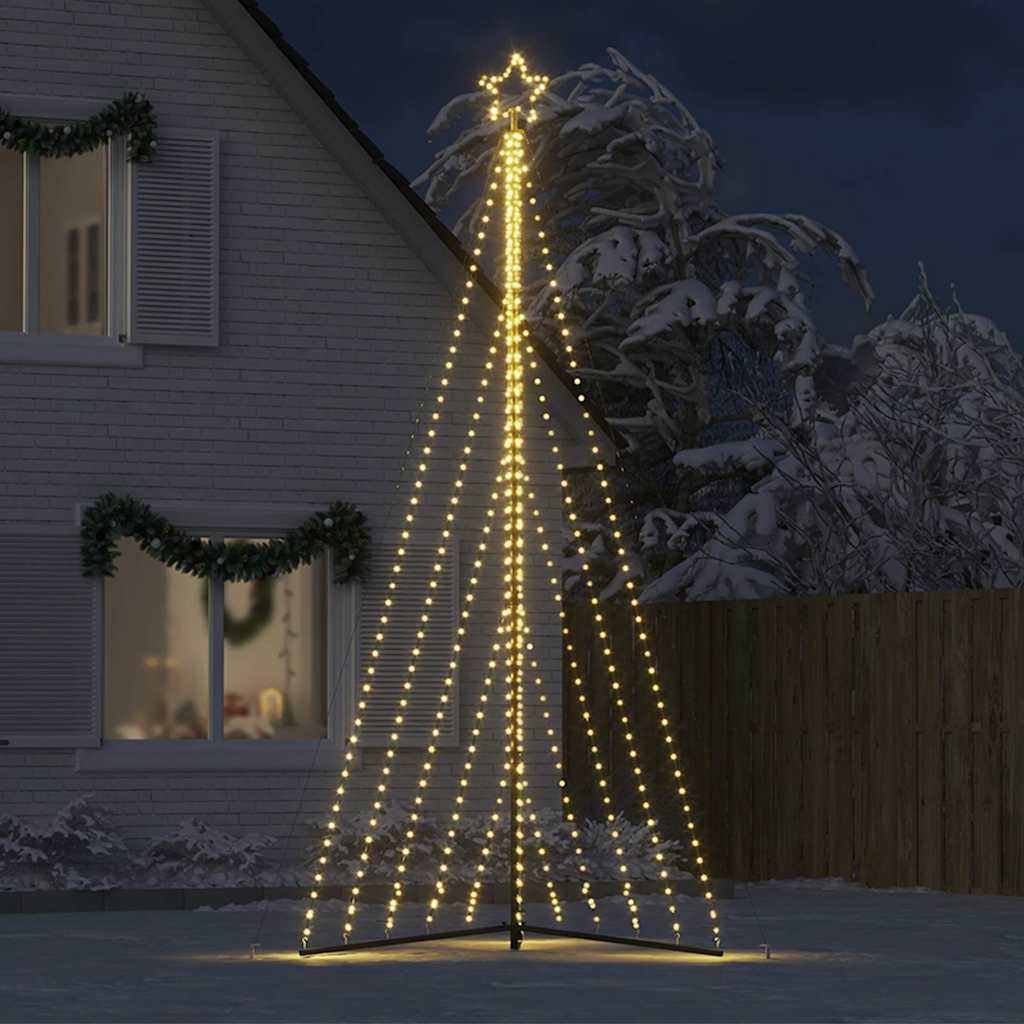 LED božićno drvce 570 LED toplo bijelo 399 cm
