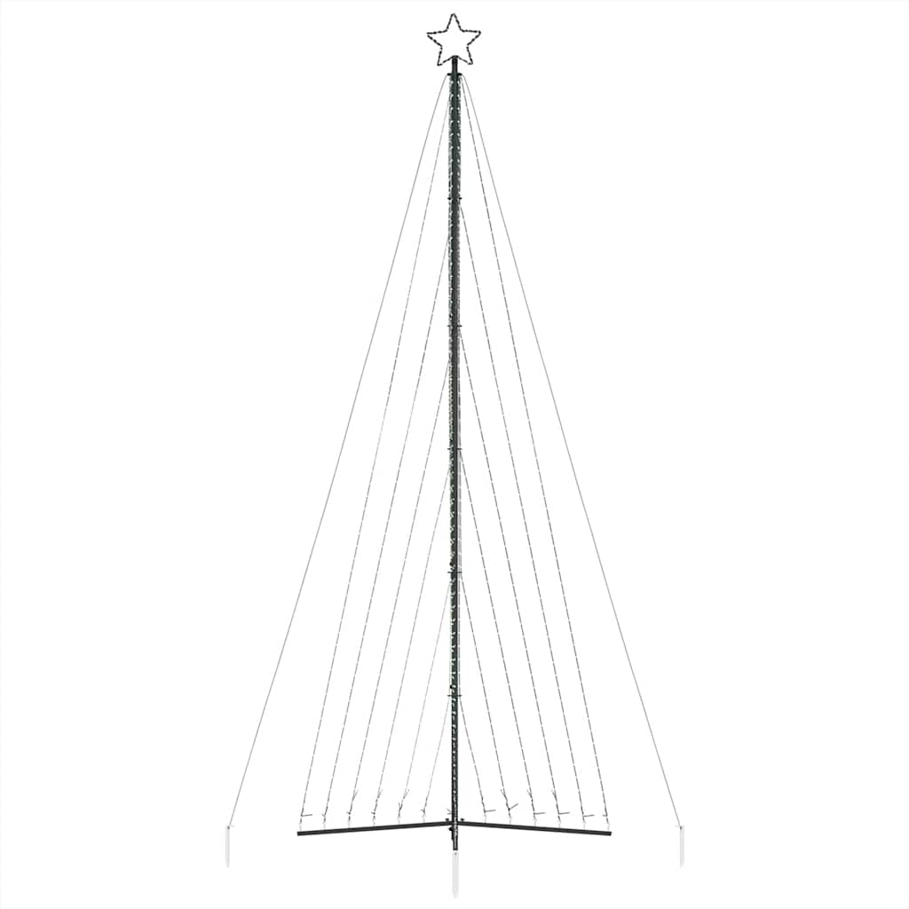 LED božićno drvce 789 LED šarenih 476 cm