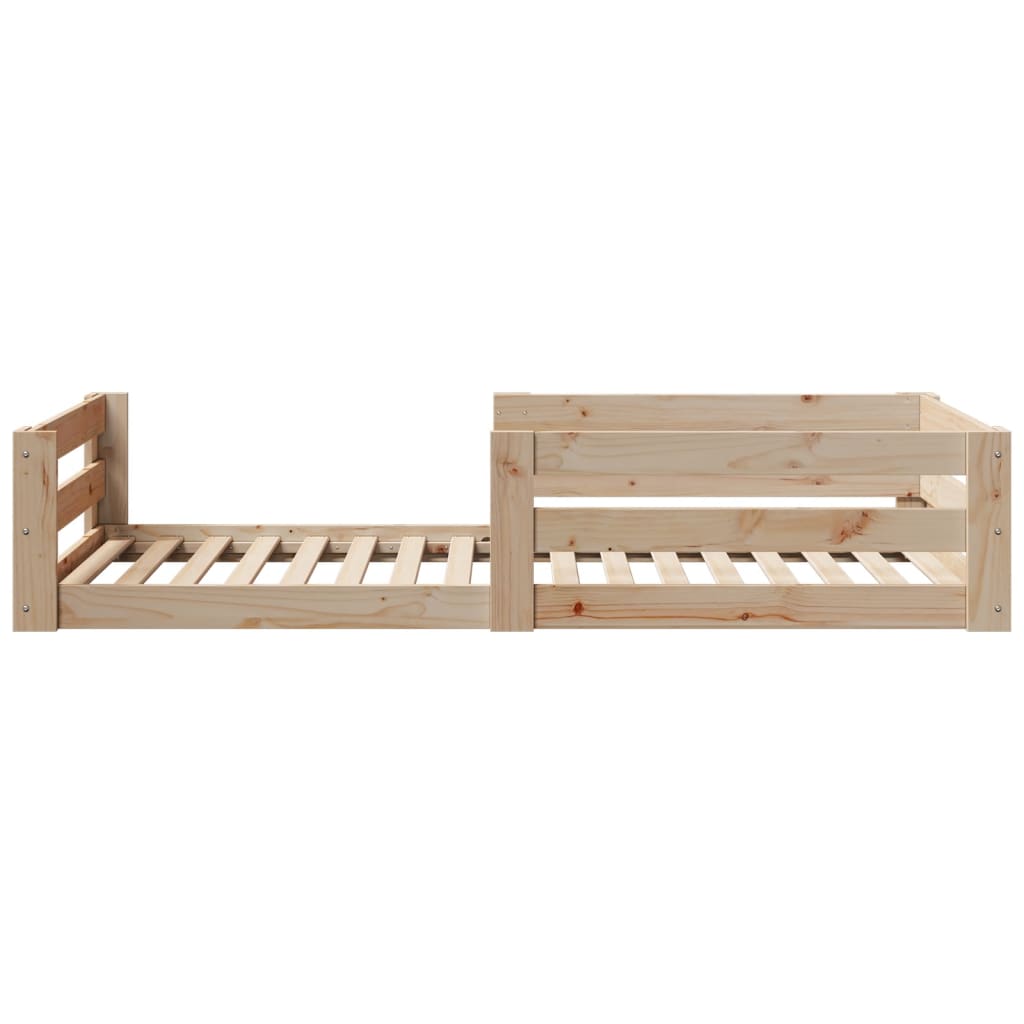 Okvir kreveta bez madraca 90 x 200 cm od masivne borovine