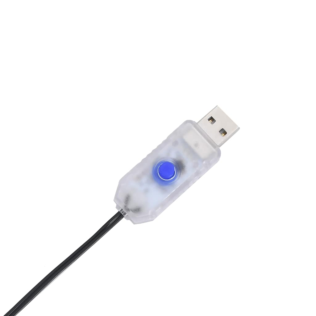 Božićna svjetla silueta zvijezde 80 LED dioda toplo bijela