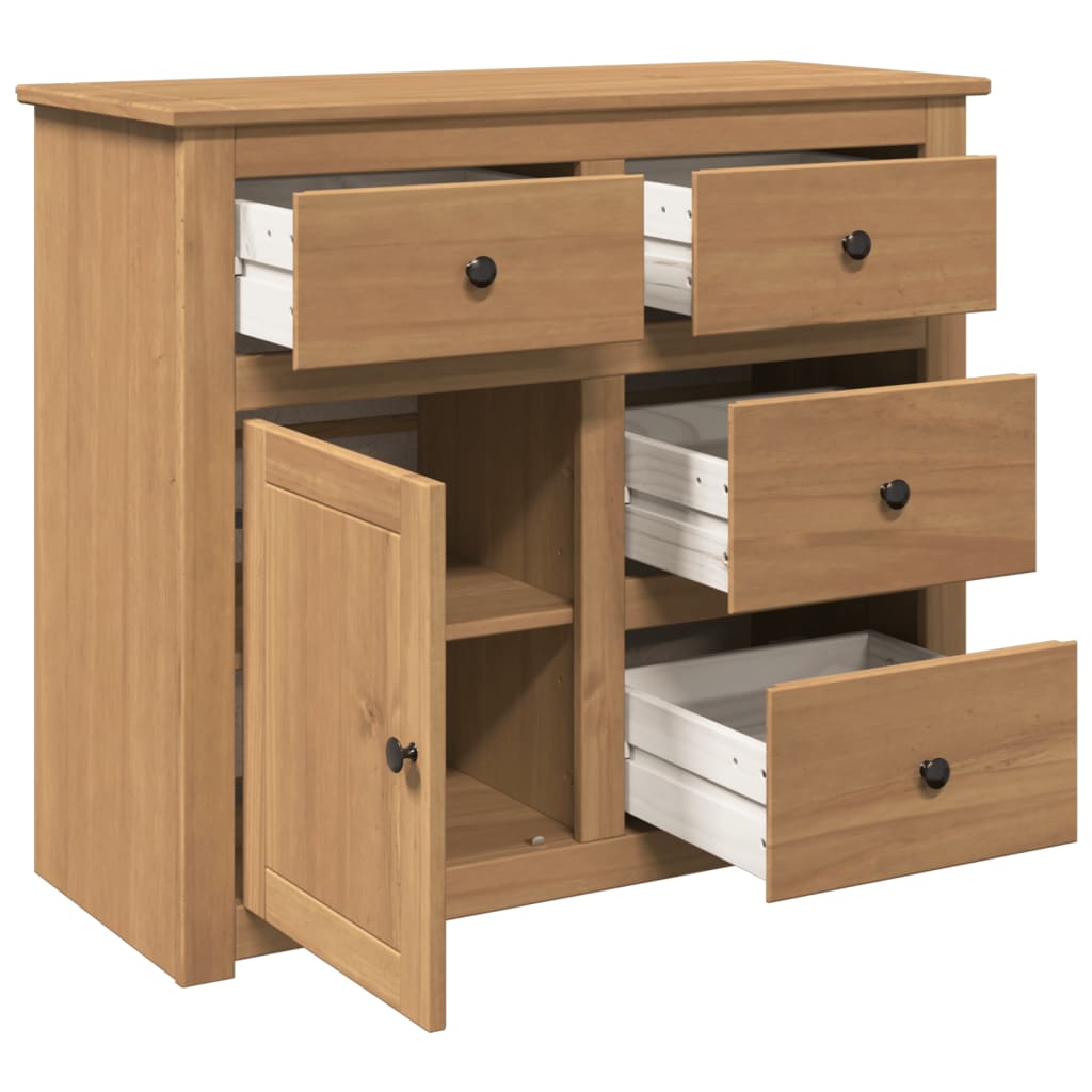 Komoda s ladicama PANAMA 93 x 40 x 80 cm od masivne borovine